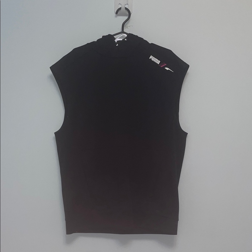 Puma Black Sleeveless Shirt